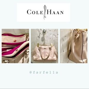 Cole Haan blush beige cross body hand bag